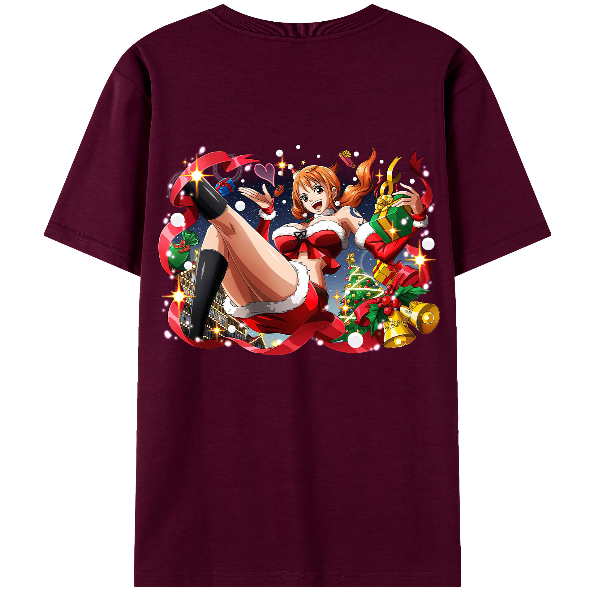 （画像用） ワンピース ナミ ONE PIECE Nami レディース半袖Tシャツ(バックプリント)